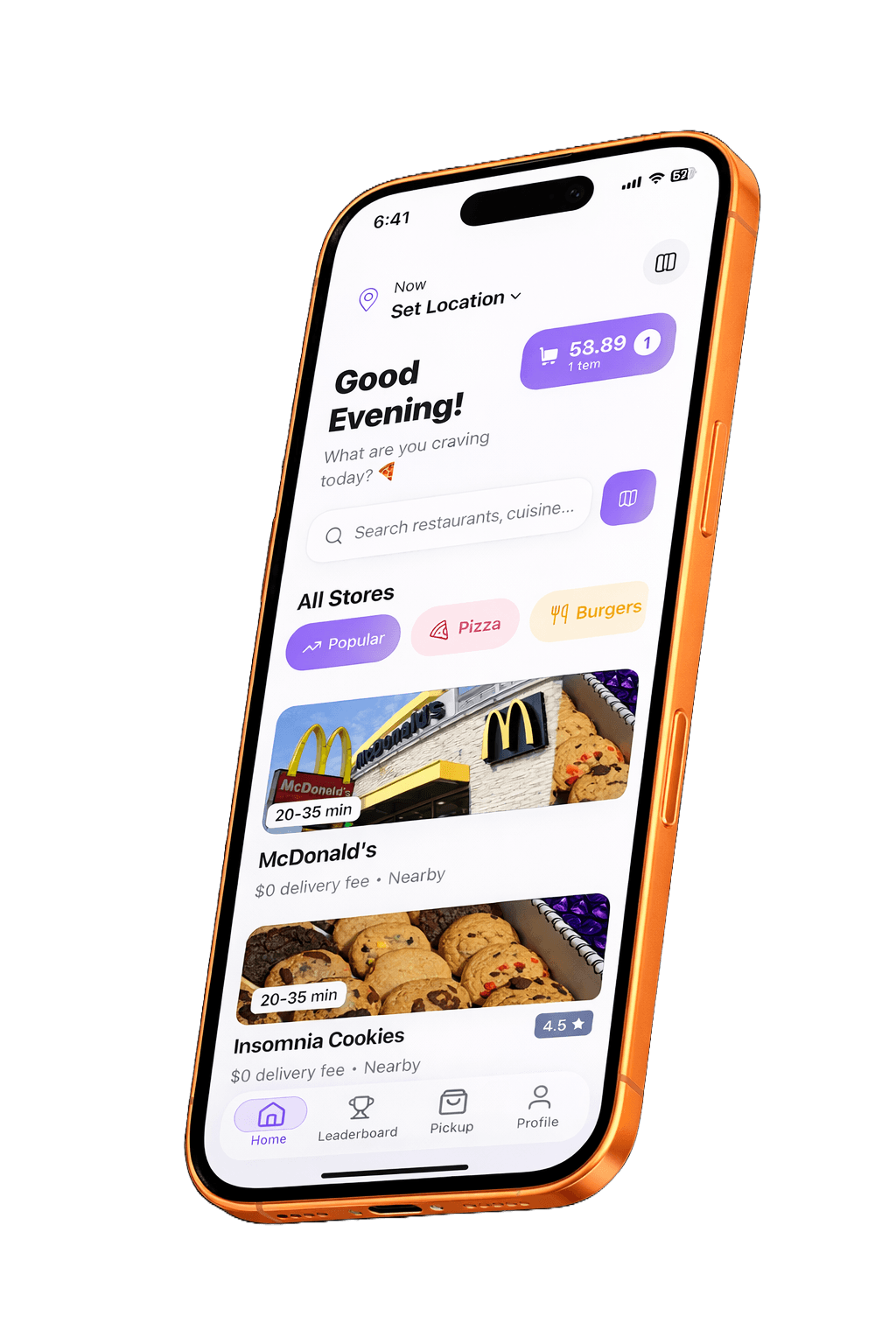 StuDeliver app preview